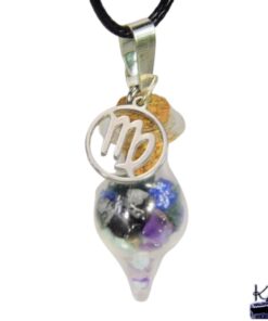 Flacon de sorts faits main pour signe astrologique de la Vierge