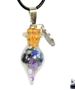 Alternative view of Flacon de sorts faits main pour signe astrologique : Vierge