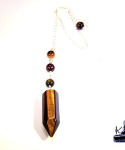 Pendule en oeil au tigre