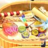 Trésor-box chakras avec un pendentif en solar quartz arc-en-ciel