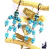 Boucles d'oreille Oskar en howlite