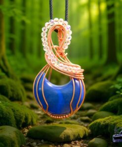 Pendentif Ruvon - amazonite et swarowsky – Image 5