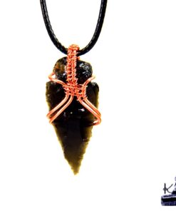 Pointe de flèche en obsidienne