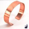 Bracelet jonc Ratian en cuivre naturel
