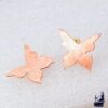 Boucles d'oreille tiges Trustan - papillons en cuivre