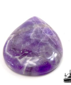 Alternative view of Worry Stone goutte en Améthyste – Goutte de Sérénité