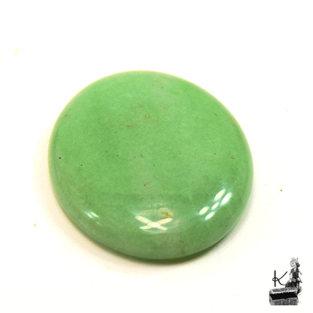 Worry Stone en Aventurine Verte – Fraîcheur Tactile – Image 4