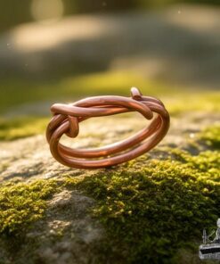 Bague en cuivre naturel Melra – Image 5