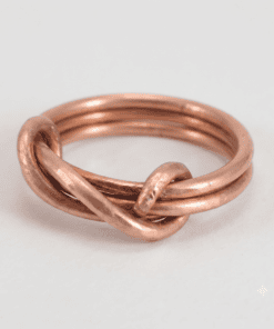 Alternative view of Bague en cuivre naturel Melra