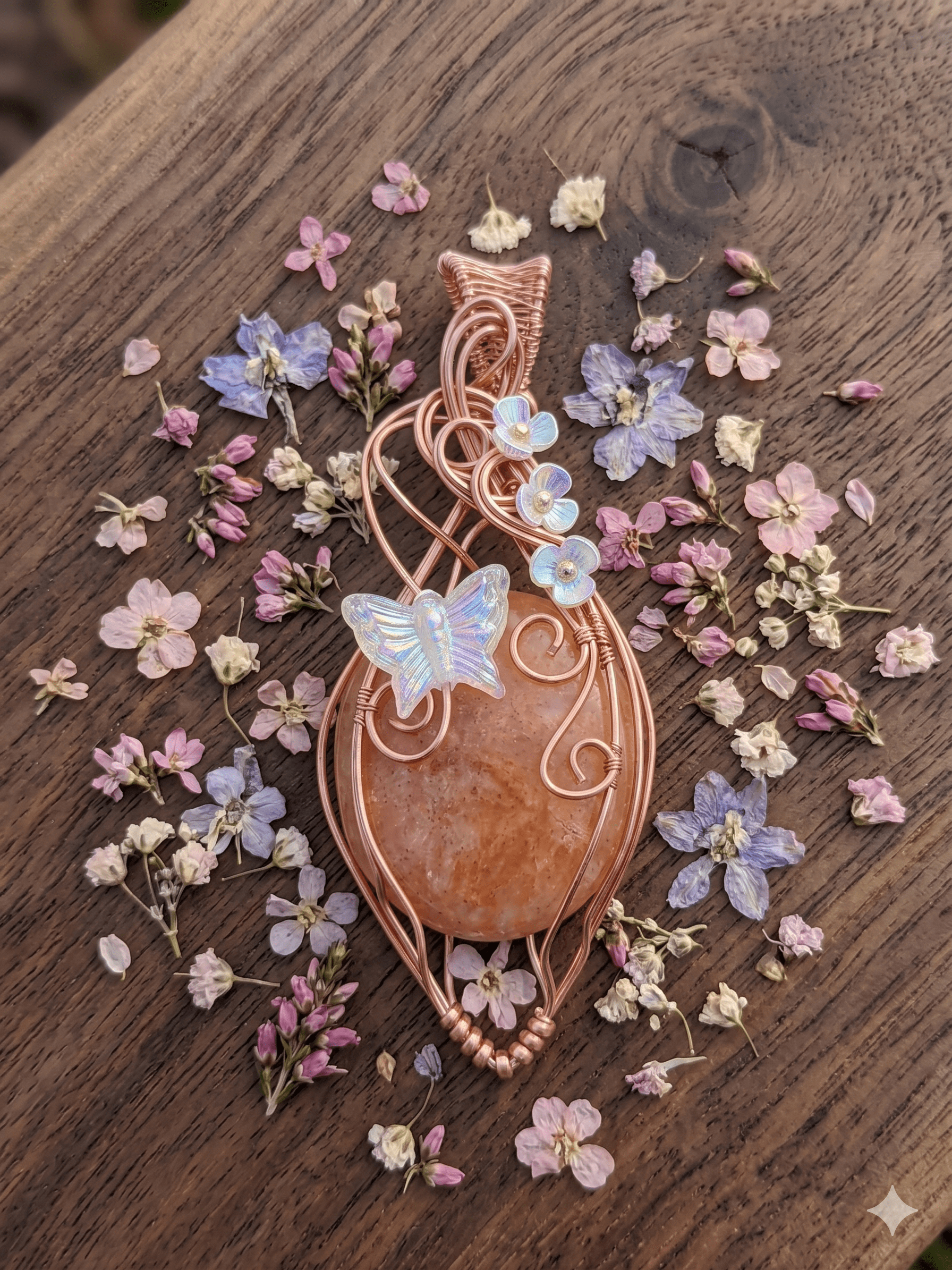 Pendentif Alara - agate wire wrapped – Image 2