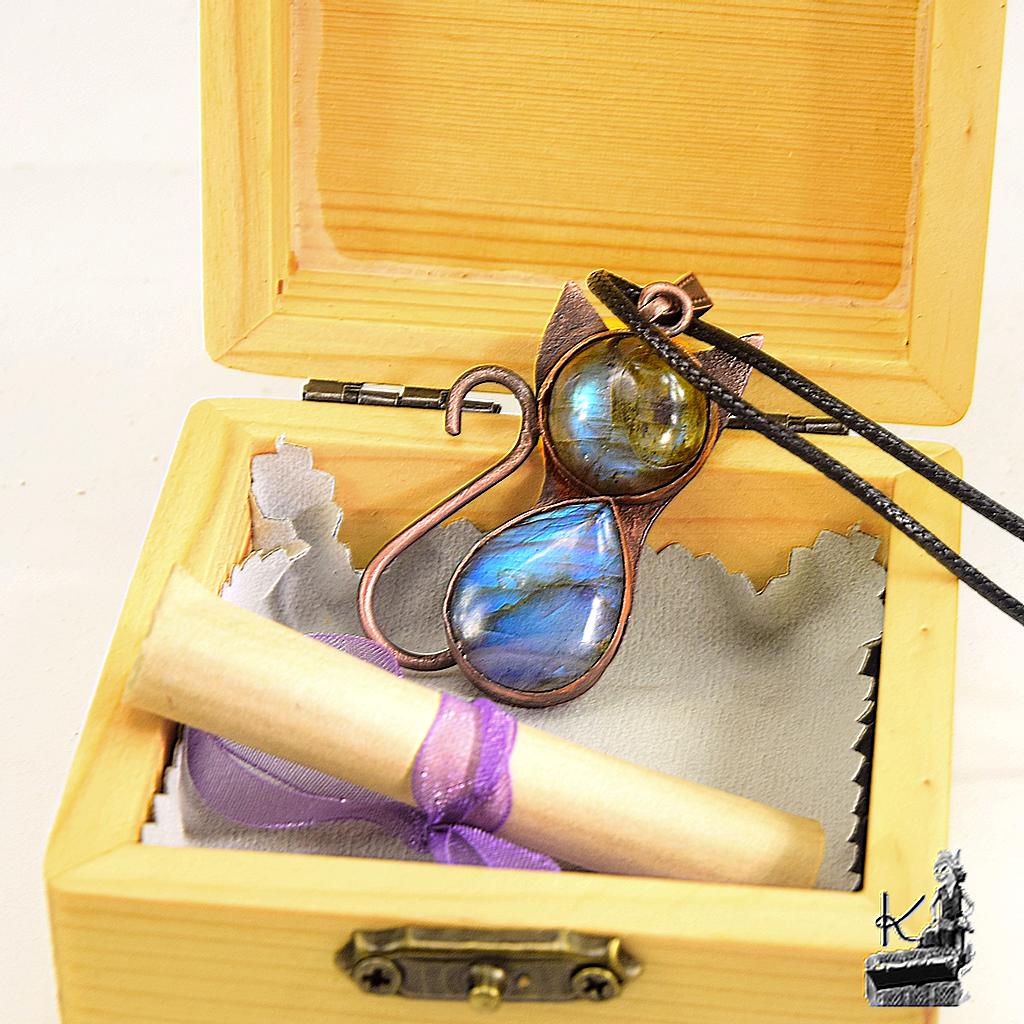 Trésor-box Félix - labradorite bleue – Image 5
