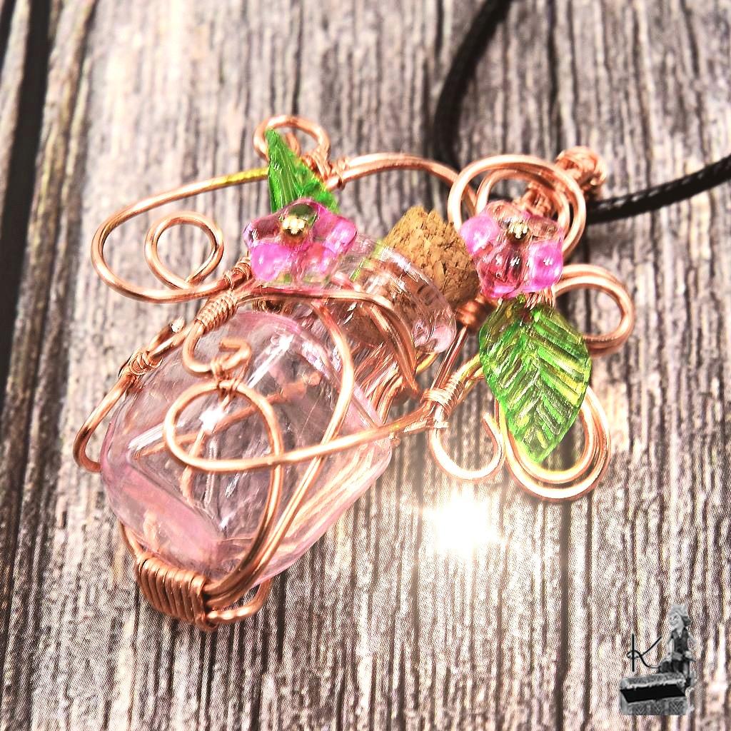 Pendentif "flacon de potion" Ophel – Image 3