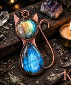 Pendentif Felix - labradorite bleue – Image 6