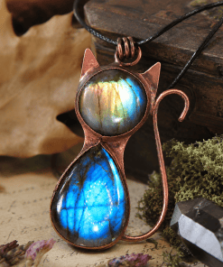 Pendentif Felix - labradorite bleue – Image 4