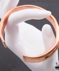 Bracelet manchette Tany - cuivre martelé naturel – Image 3