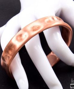 Bracelet manchette Tany - cuivre martelé naturel – Image 5