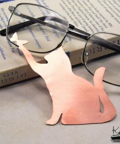 Marque-Page Chat en Cuivre [Artisanal & Unique] – Image 4