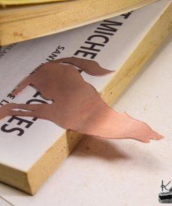 Marque-Page Loup en Cuivre [Artisanal & Unique] – Image 6