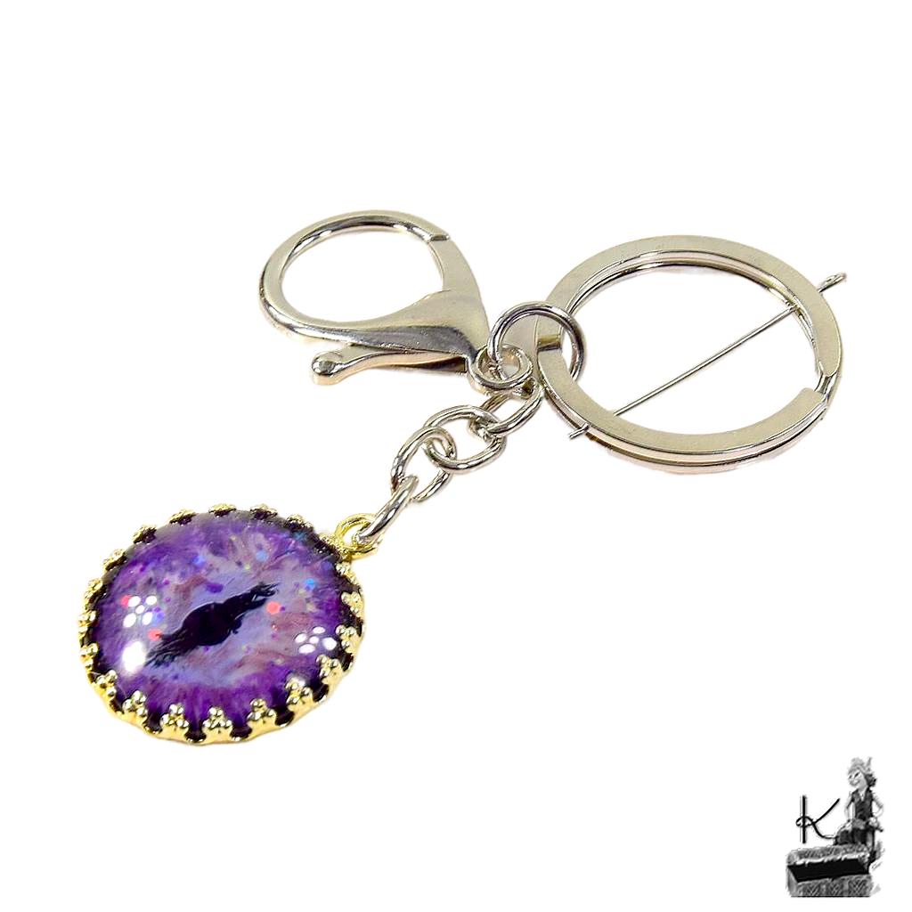 Porte clé " oeil de dragon" Ignis – Image 3