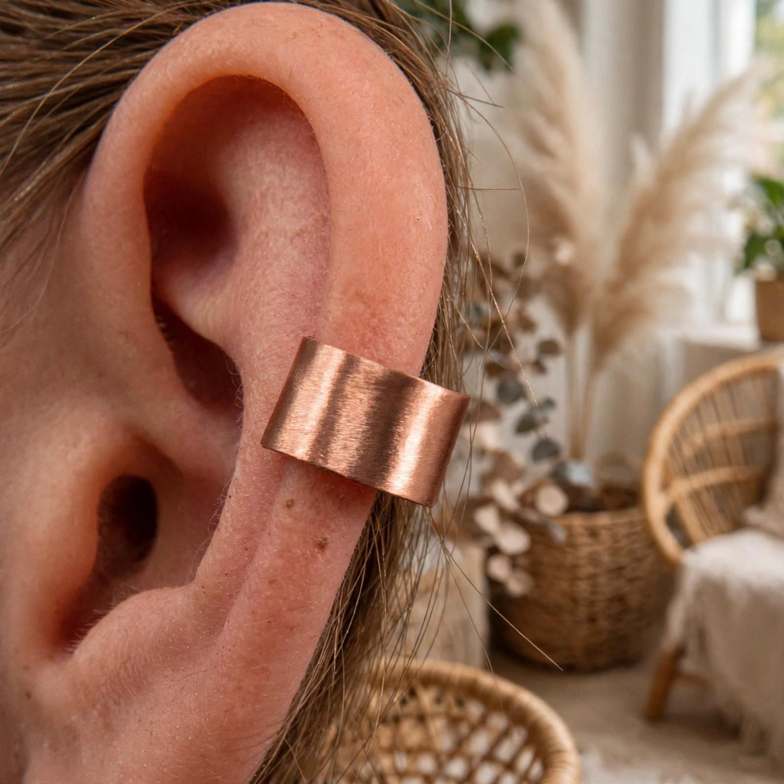 Ear cuff Bréhan - cuivre brossé – Image 5