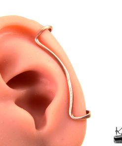 Alternative view of Ear Cuff "Fil d'Aurore" - en cuivre pur