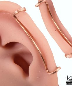 "L'Arceau" - Ear Cuff Cuivre Martelé – Image 3
