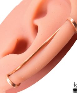 "L'Arceau" - Ear Cuff Cuivre Martelé – Image 4