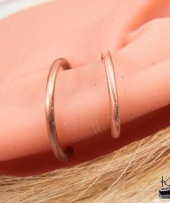 Ear Cuff Double Onde - Cuivre pur artisanal – Image 4