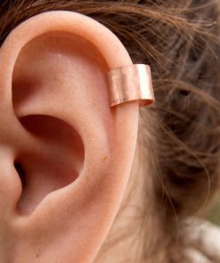 Ear cuff Migina - cuivre texturé – Image 5