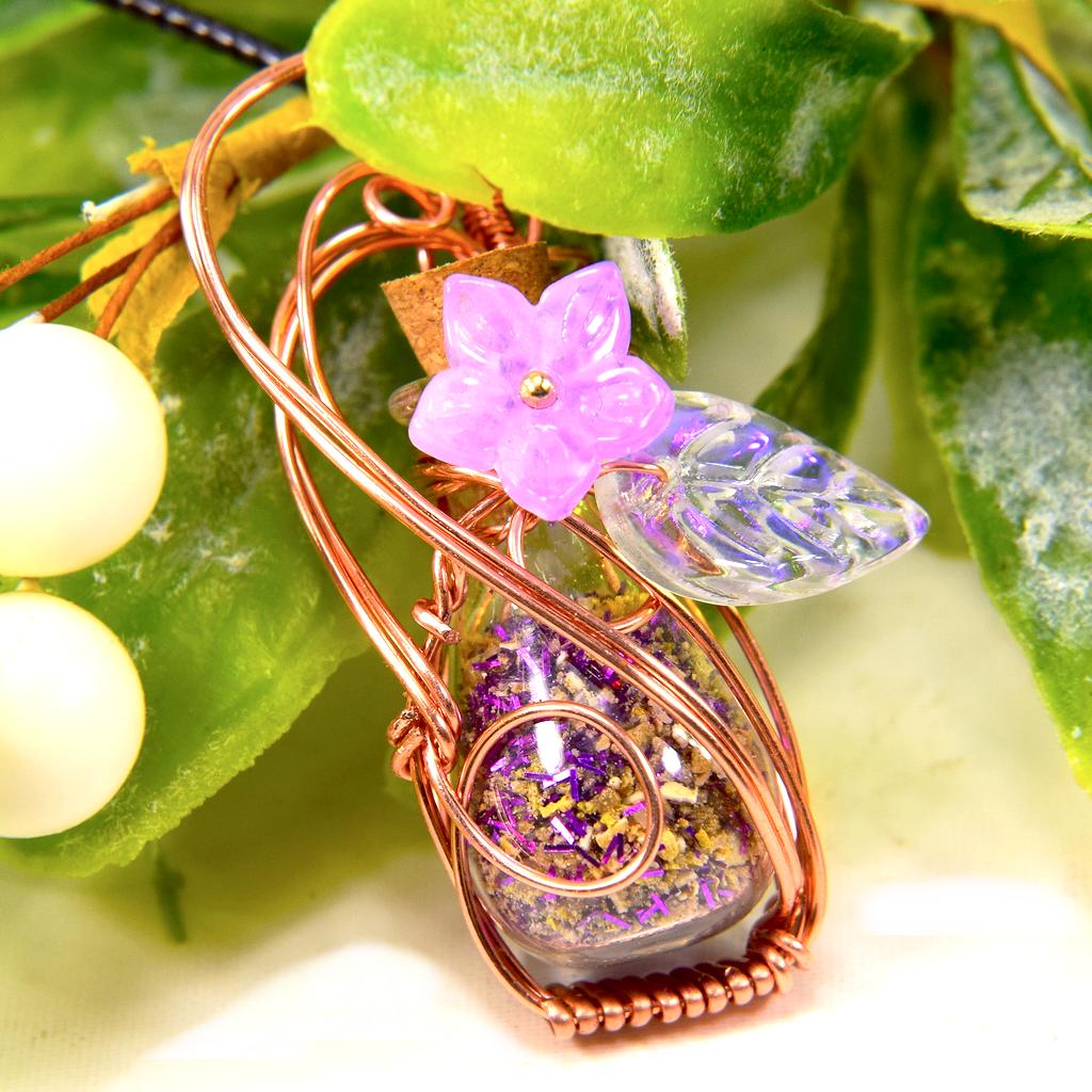 Pendentif « flacon de potion » Hia – Image 2