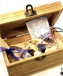 Trésor-box "Yogi" - pierres roulées pour chakras – Image 4