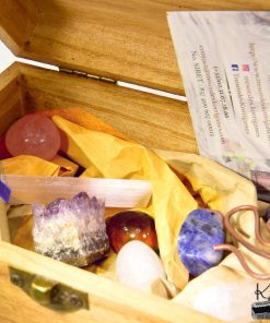Trésor-box "Yogi" - pierres roulées pour chakras – Image 5