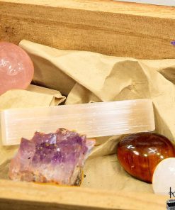 Trésor-box "Yogi" - pierres roulées pour chakras – Image 6