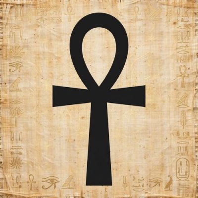 Croix ansée Ânkh, symbole égyptien de la vie éternelle