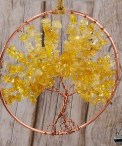Décoration murale Liora - arbre de vie en citrine – Image 3