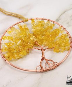Décoration murale Liora - arbre de vie en citrine – Image 5
