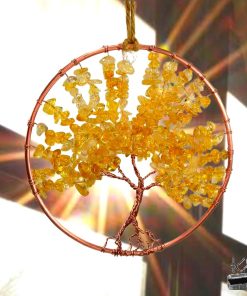 Décoration murale Liora - arbre de vie en citrine – Image 4