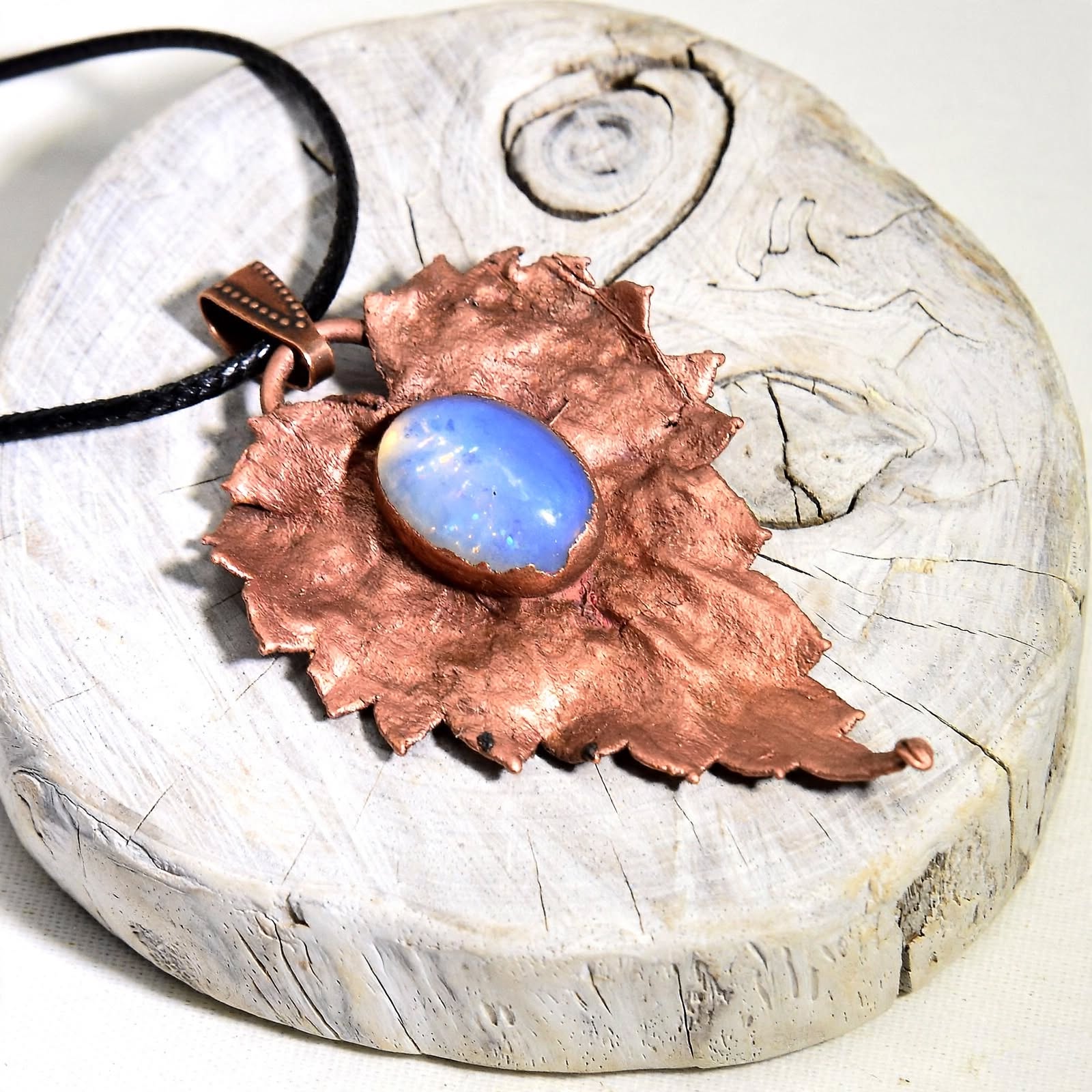 Pendentif Mabyn - cuivre et opalite – Image 2