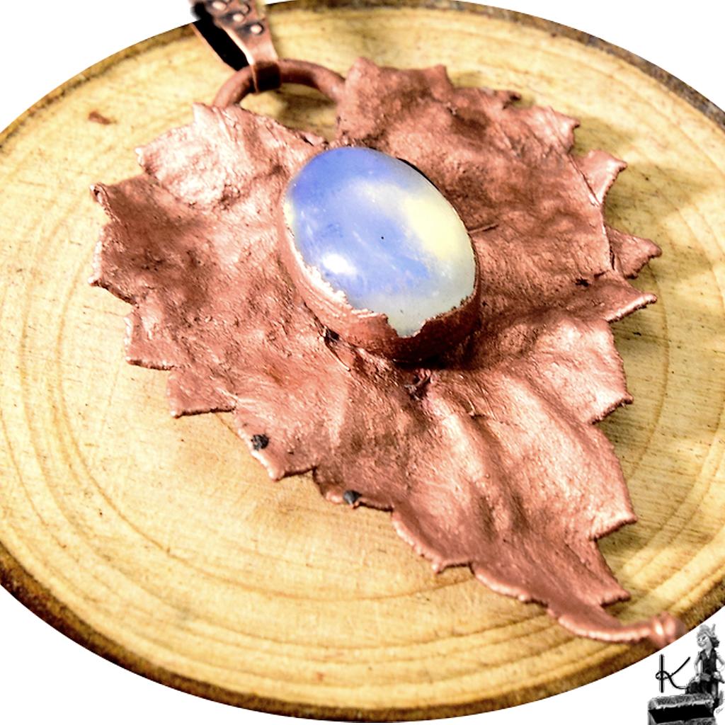 Pendentif Mabyn - cuivre et opalite – Image 4